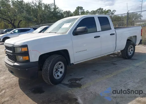 2014 Chevrolet Silverado 1500 Work Truck 1Wt z USA, uszkodzony, nr VIN 1GCRCPEH9EZ242455
